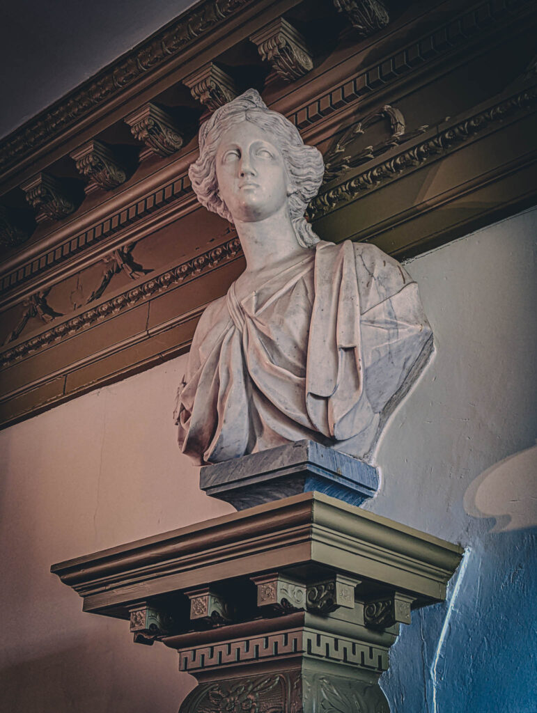 John Brown House, Providence (photo April 22, 2022): architect Joseph Brown, 1788.
