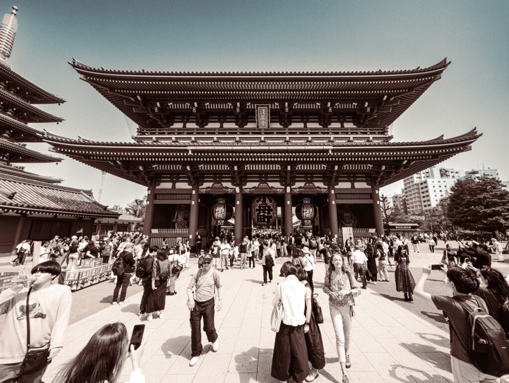 Sensō-ji, Asakusa (April 19, 2025), Hozomon