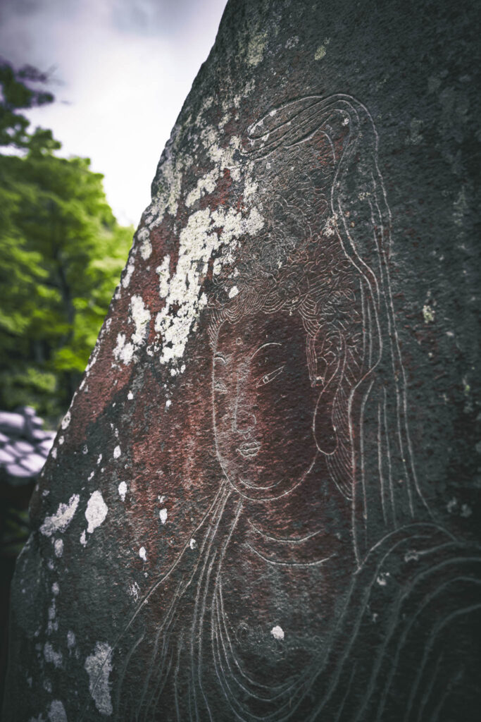 Engaku-ji, Kamakura (2025): Daihojo courtyard, one of the the Hundred Kannon