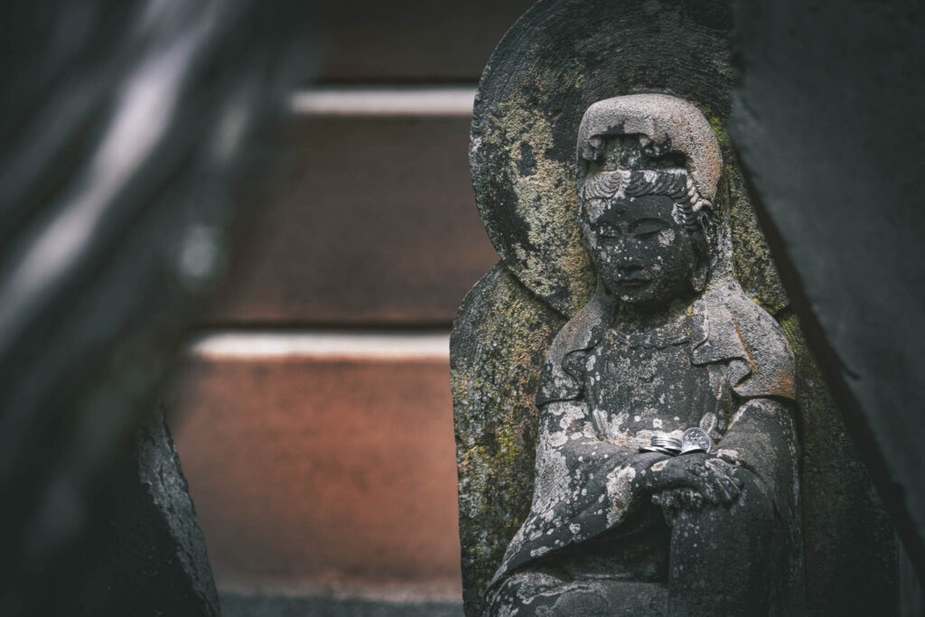 Engaku-ji, Kamakura (2025): Daihojo courtyard, one of the the Hundred Kannon