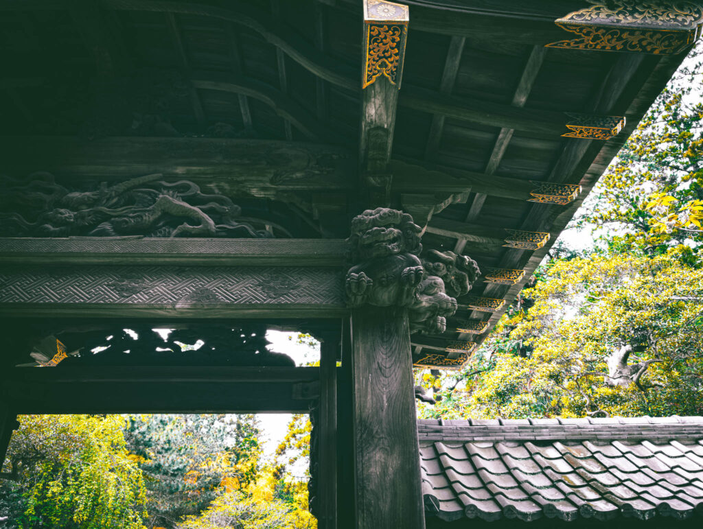 Engaku-ji, Kamakura (2025): Daihojo courtyard gate