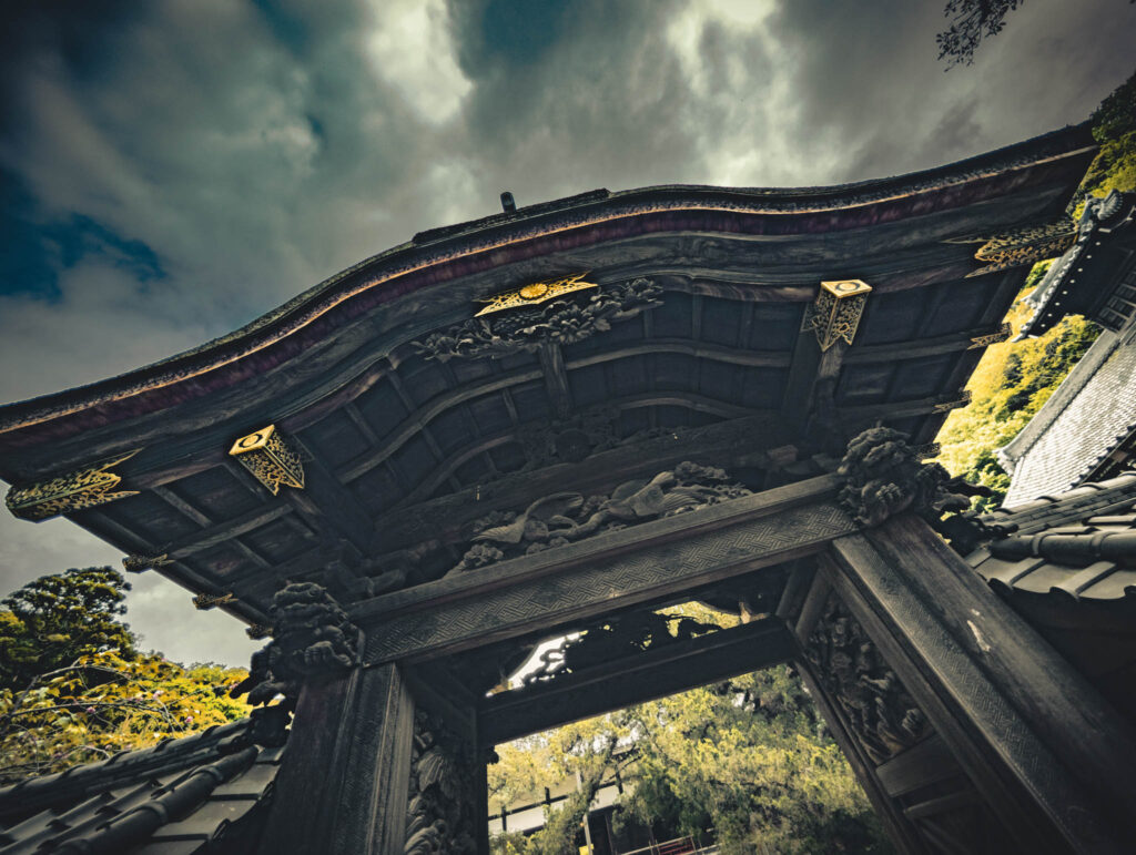 Engaku-ji, Kamakura (2025): Daihojo courtyard gate