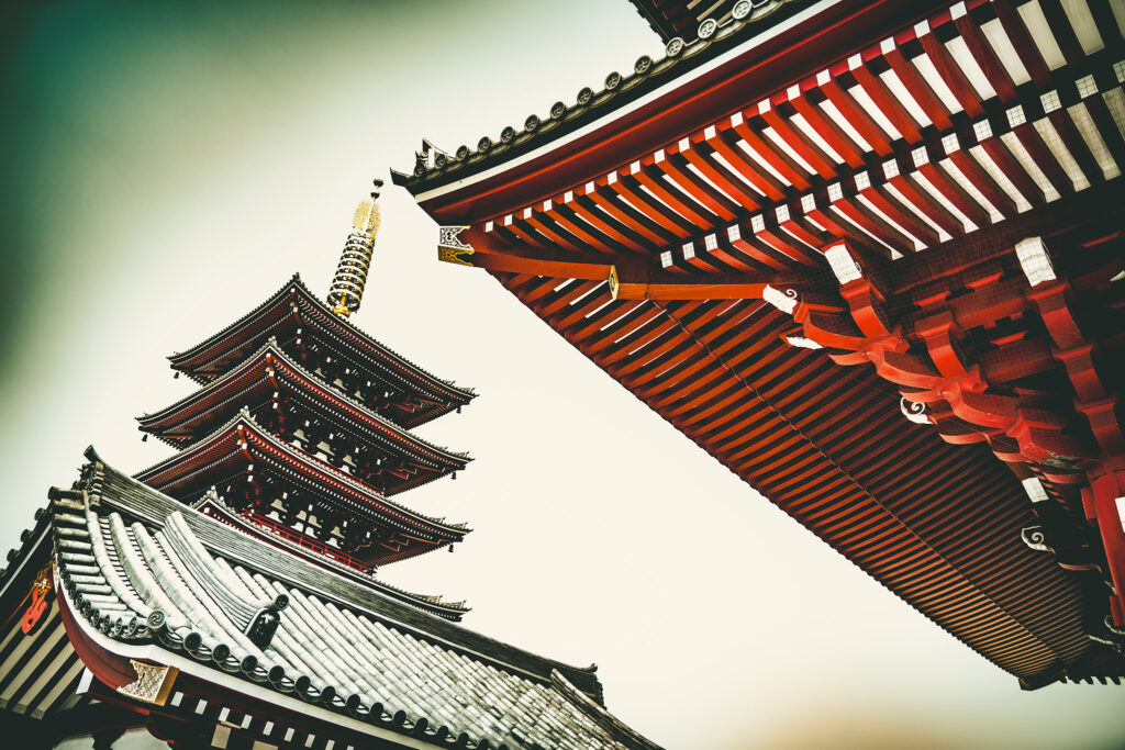 Sensō-ji, Asakusa (April 19, 2025), pagoda