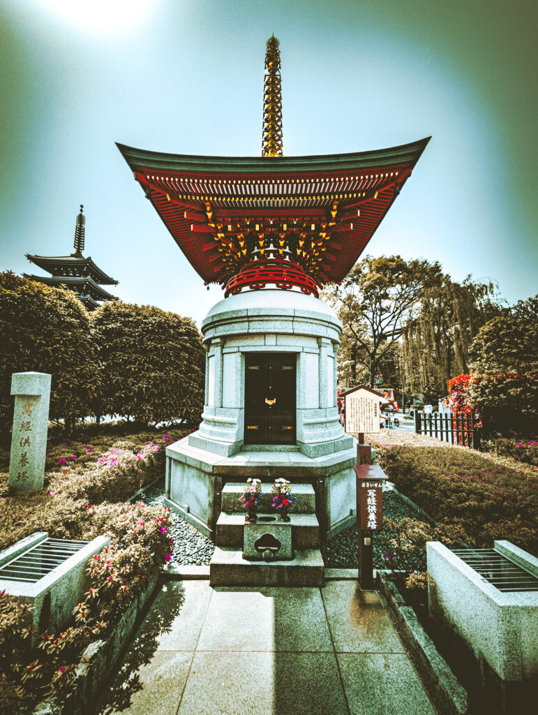 Sensō-ji, Asakusa (April 19, 2025), garden