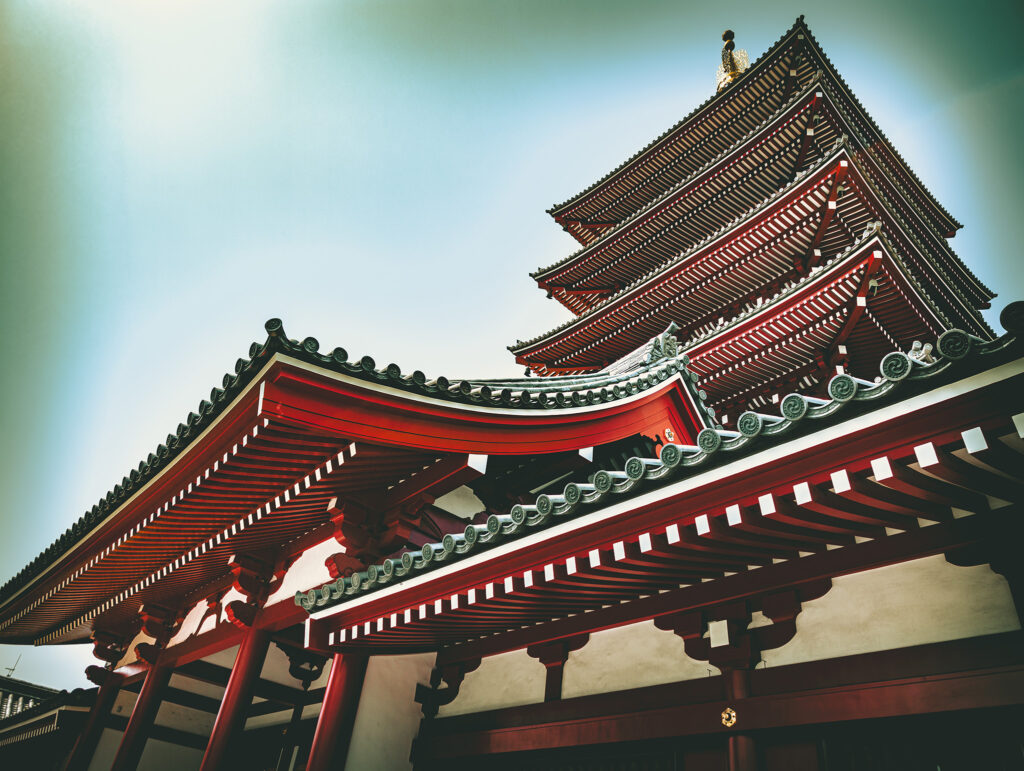 Sensō-ji, Asakusa (April 19, 2025), pagoda