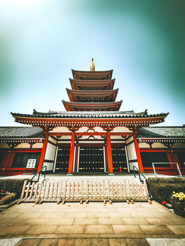 Sensō-ji, Asakusa (April 19, 2025), pagoda