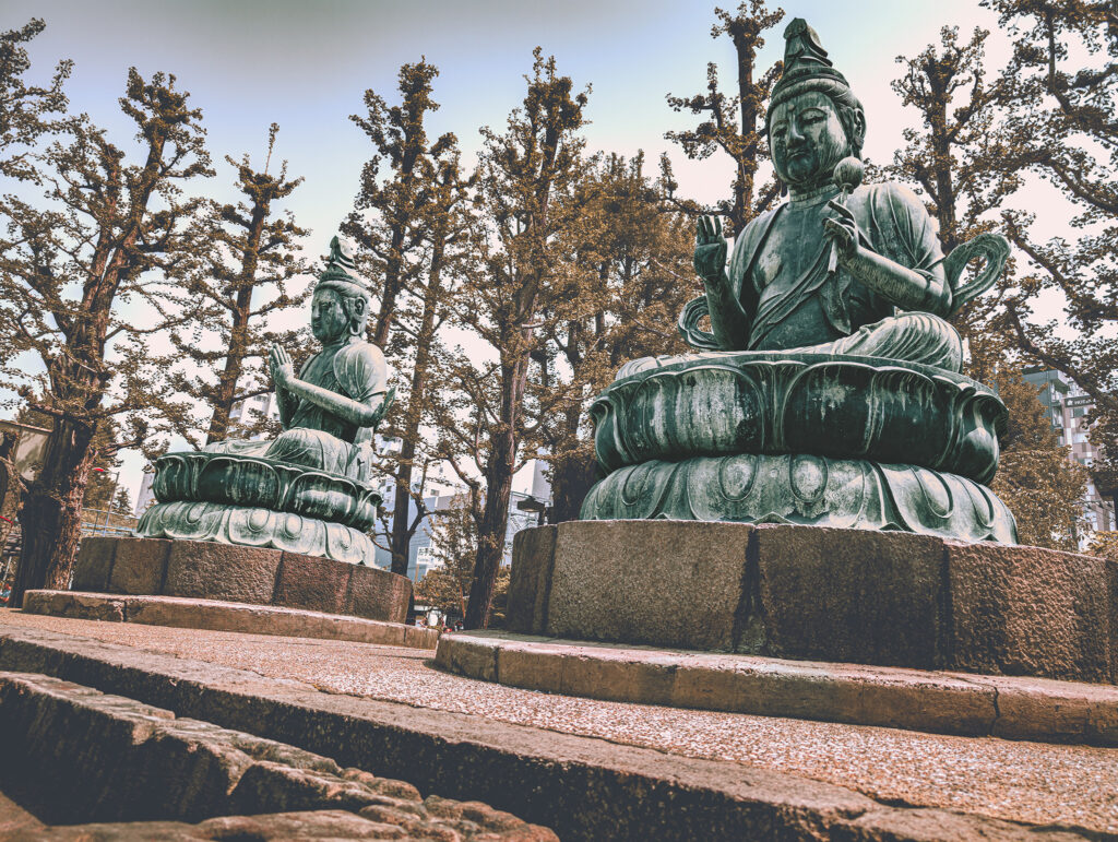 Sensō-ji, Asakusa (April 19, 2025), "Two Buddhas"