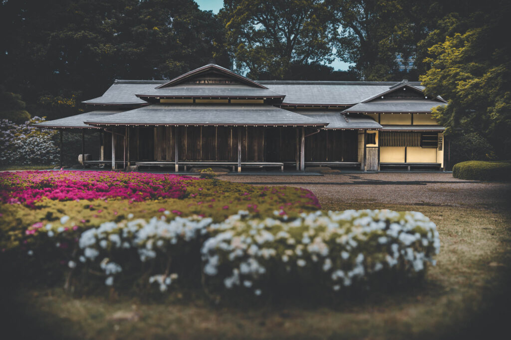 Kokyo Higashi Gyoen, Tokyo (2025) Suwa no Chaya teahouse, 1912
