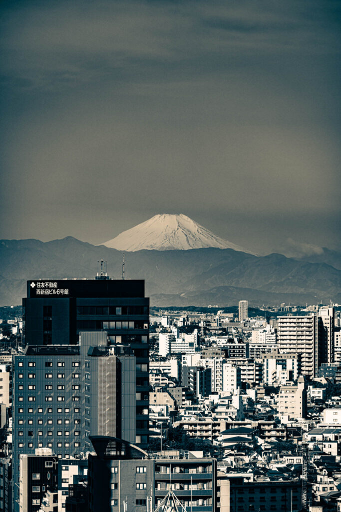 Fuji from Shinjuku (April 21, 2025)
