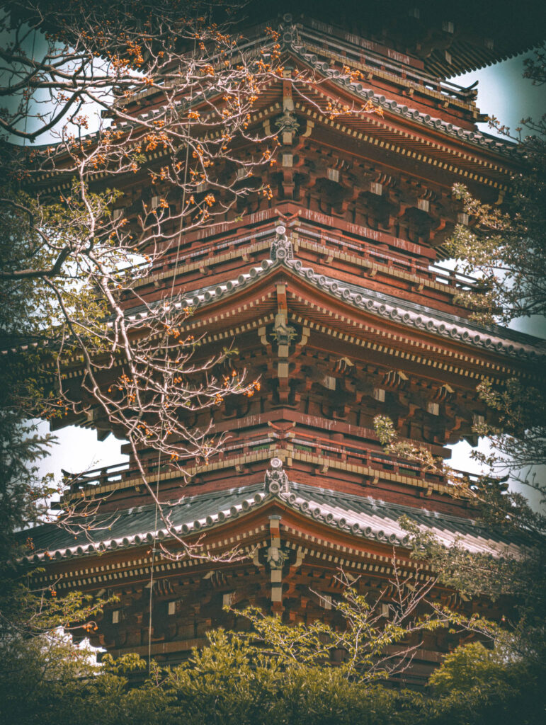 Ueno Toshogu, Tokyo (April 21, 2025) pagoda