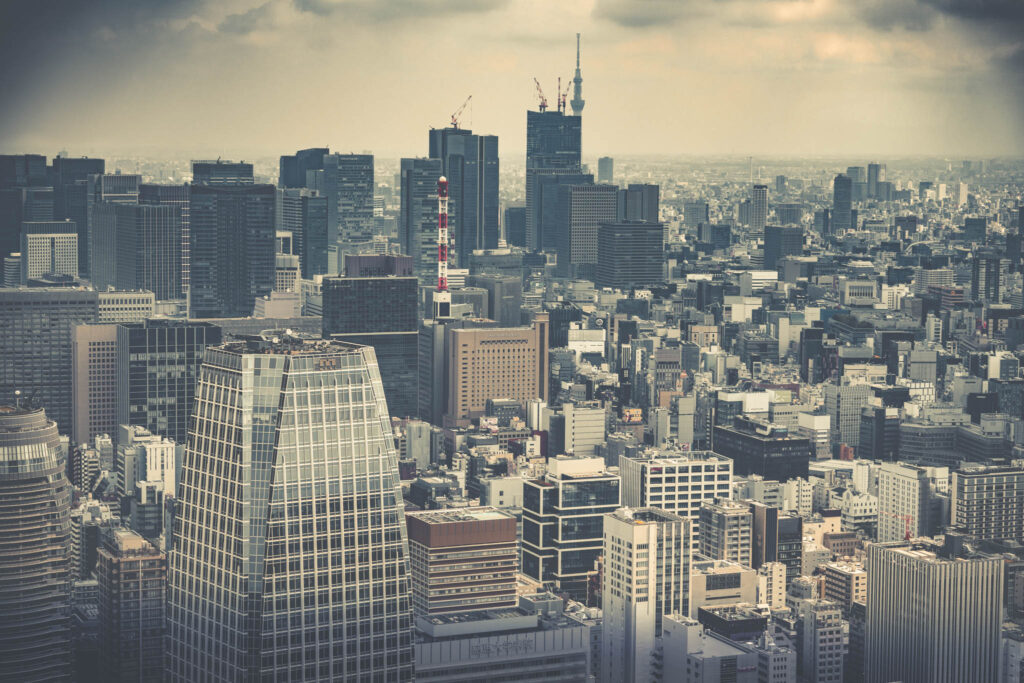View from Tokyo Tower (April 22, 2025)