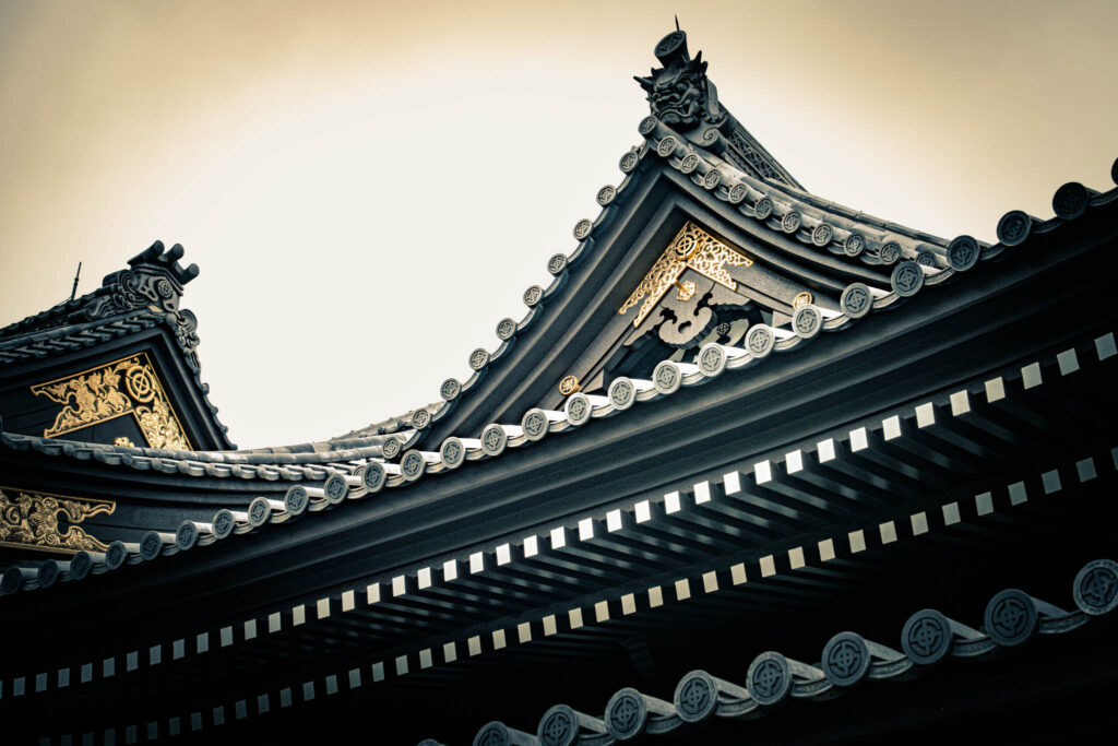 Hasadera, Kamakura (April 24, 2025): Kannon-do roof