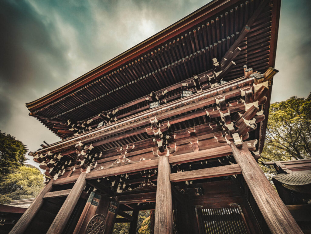 Meiji Jingu, Tokyo (April 25, 2025): South Shrine Gate