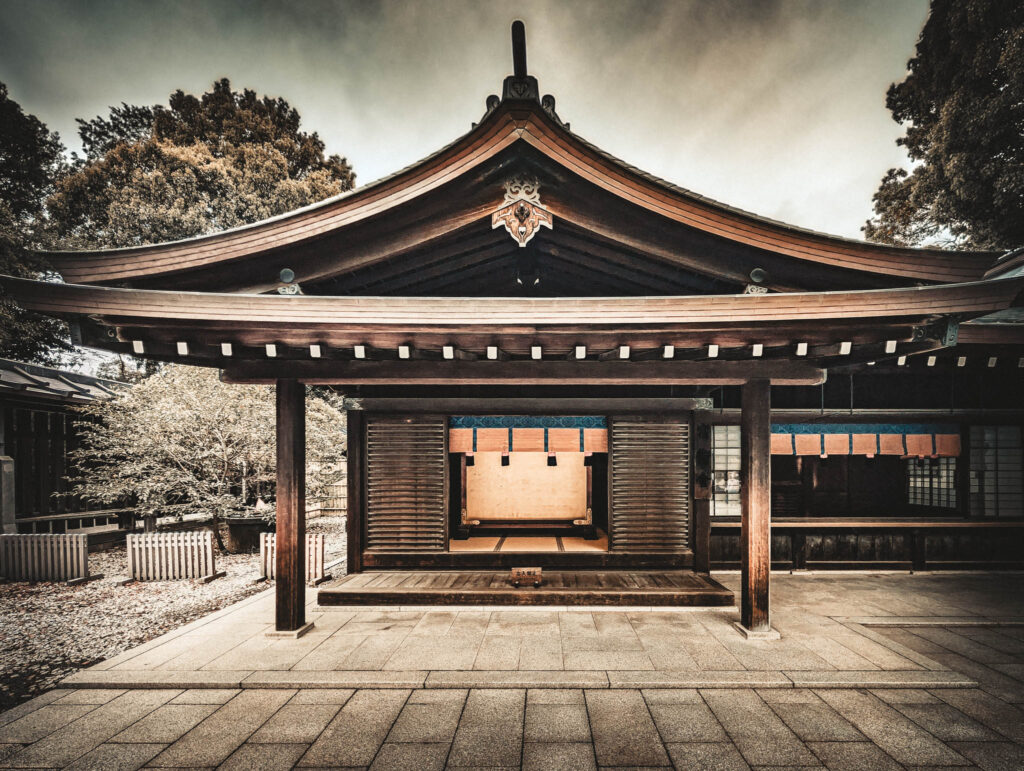 Meiji Jingu, Tokyo (April 25, 2025): Shukueisha lodging house