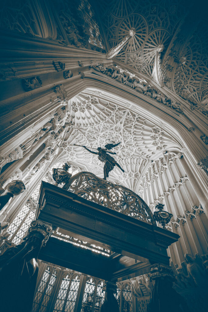 Westminster Abbey (photo April 17, 2023): Henry VII Lady Chapel, 1509