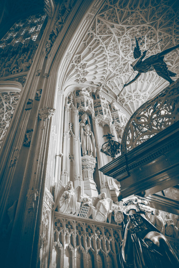 Westminster Abbey (photo April 17, 2023): Henry VII Lady Chapel, 1509