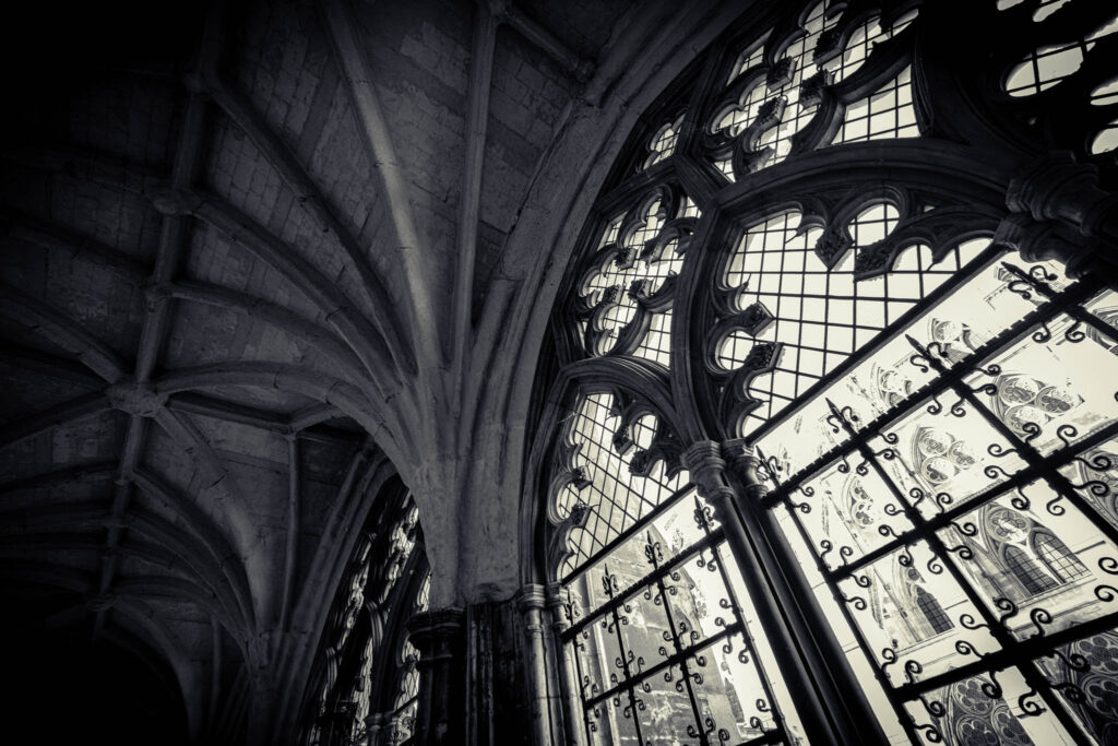Westminster Abbey (photo April 17, 2023) cloisters