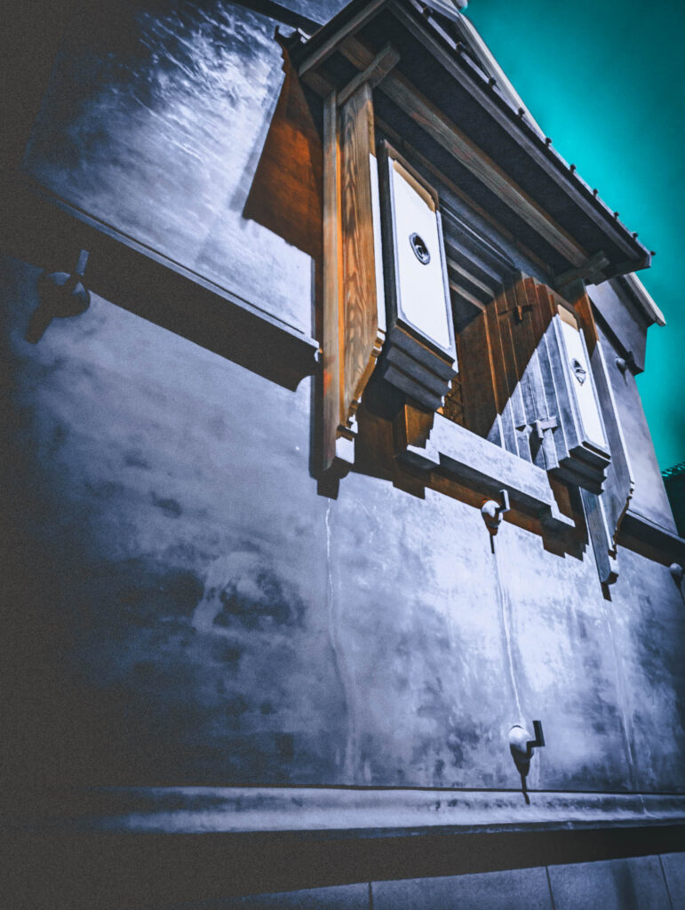 Fukagawa Edo Museum, Koto City, Tokyo (April 23, 2025) recreated dozo kura storehouse