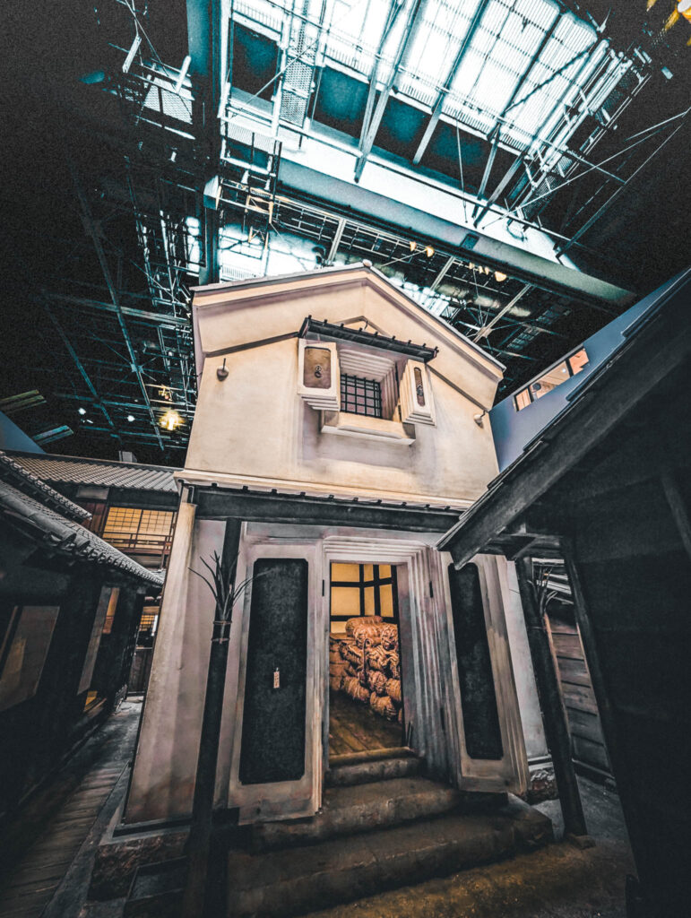 Fukagawa Edo Museum, Koto City, Tokyo (April 23, 2025) recreated dozo kura storehouse