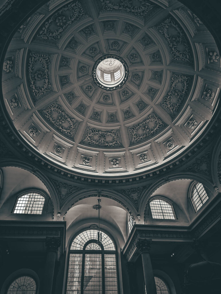 St. Stephen Walbrook, City of London (April 14 2023): Christopher Wren architect, 1679.