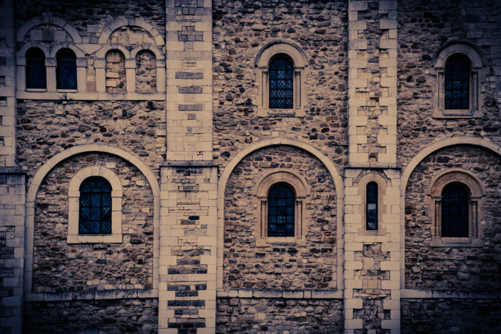 Tower of London (photo April 18, 2023): White Tower (completed 1100)