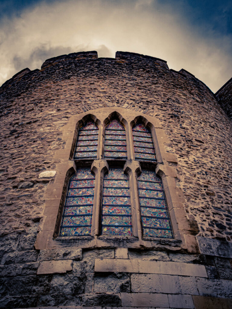 Tower of London (photo April 18, 2023): Wakefield Tower (1222-1240) oratory