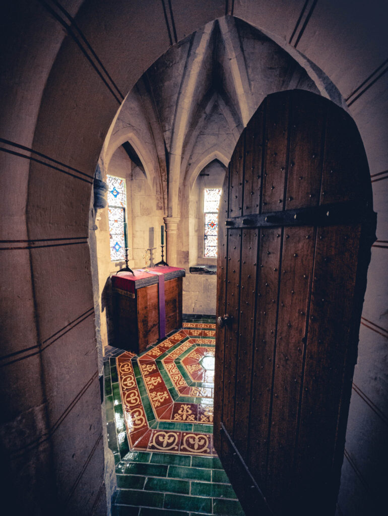 Tower of London (photo April 18, 2023): Wakefield Tower (1222-1240), King Edward I Chapel