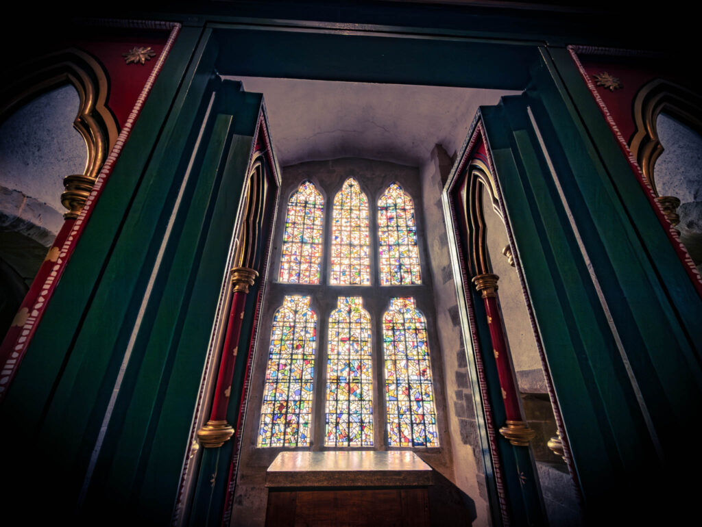 Tower of London (photo April 18, 2023): Wakefield Tower (1222-1240) oratory