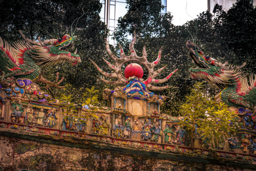 Tin Hau Temple, Causeway Bay 銅鑼灣天后古廟, Hong Kong (photo October 16, 2018)
