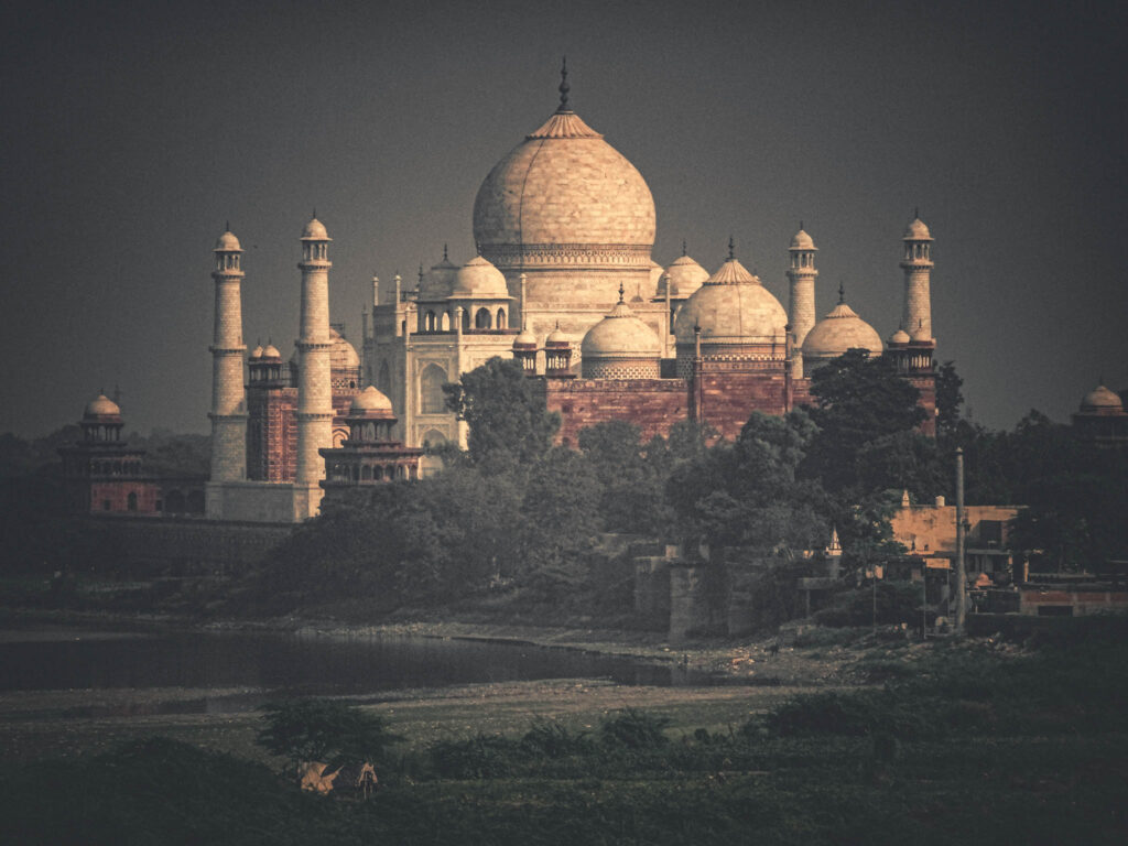 Taj Mahal from Shahi Burj, Agra Fort (photo October 25, 2019)