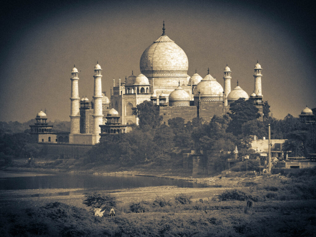 Taj Mahal from Shahi Burj, Agra Fort (photo October 25, 2019)