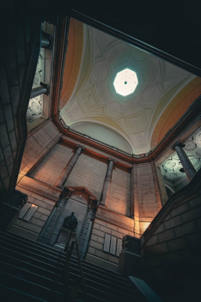 Parkway Central Library, Free Library of Philadelphia (photo July 26, 2019): architect Julian Abele 1927.