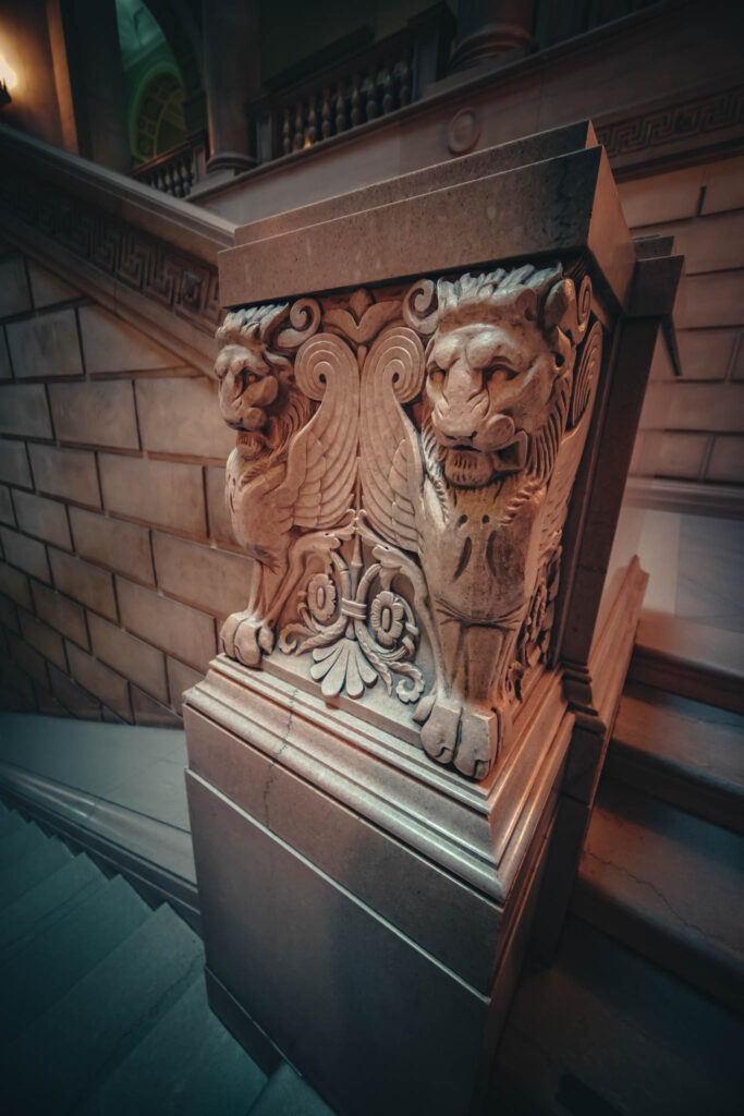 Parkway Central Library, Free Library of Philadelphia (photo July 26, 2019): architect Julian Abele 1927.