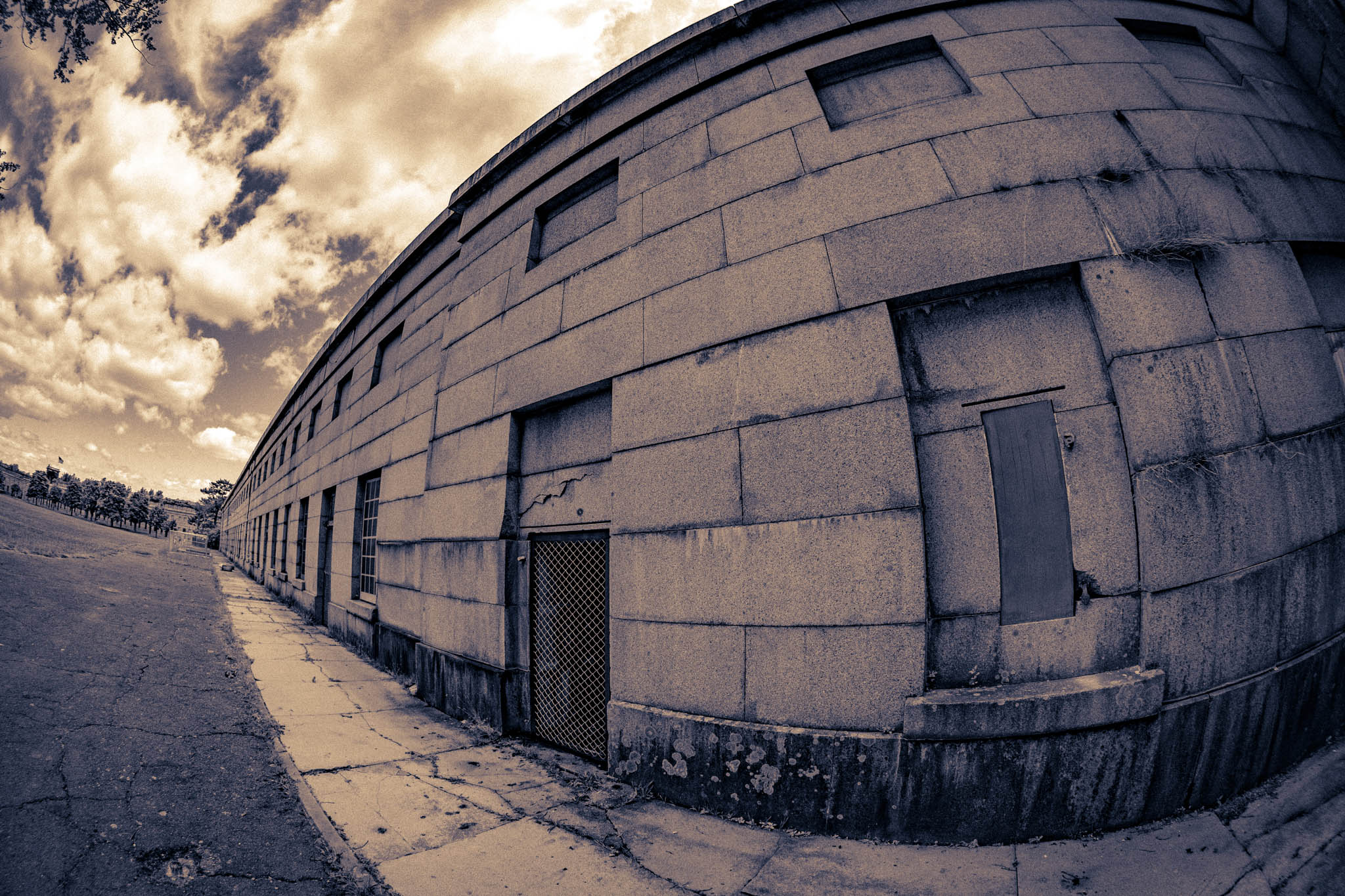 Fort Warren, Georges Island (photo June 19, 2026) Front I facing Parade Ground,1850.