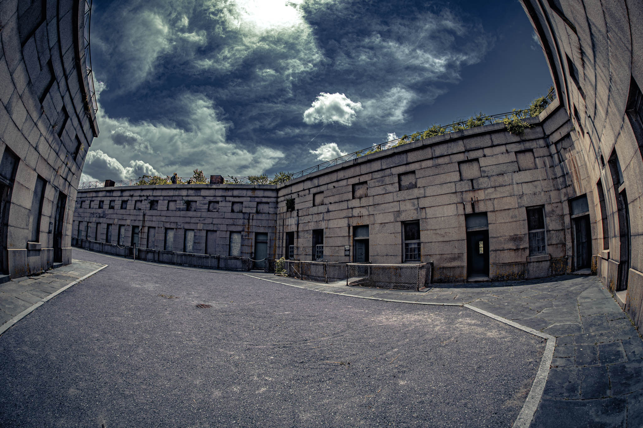 Fort Warren, Georges Island (photo June 19, 2026) Bastion C, 1850s.