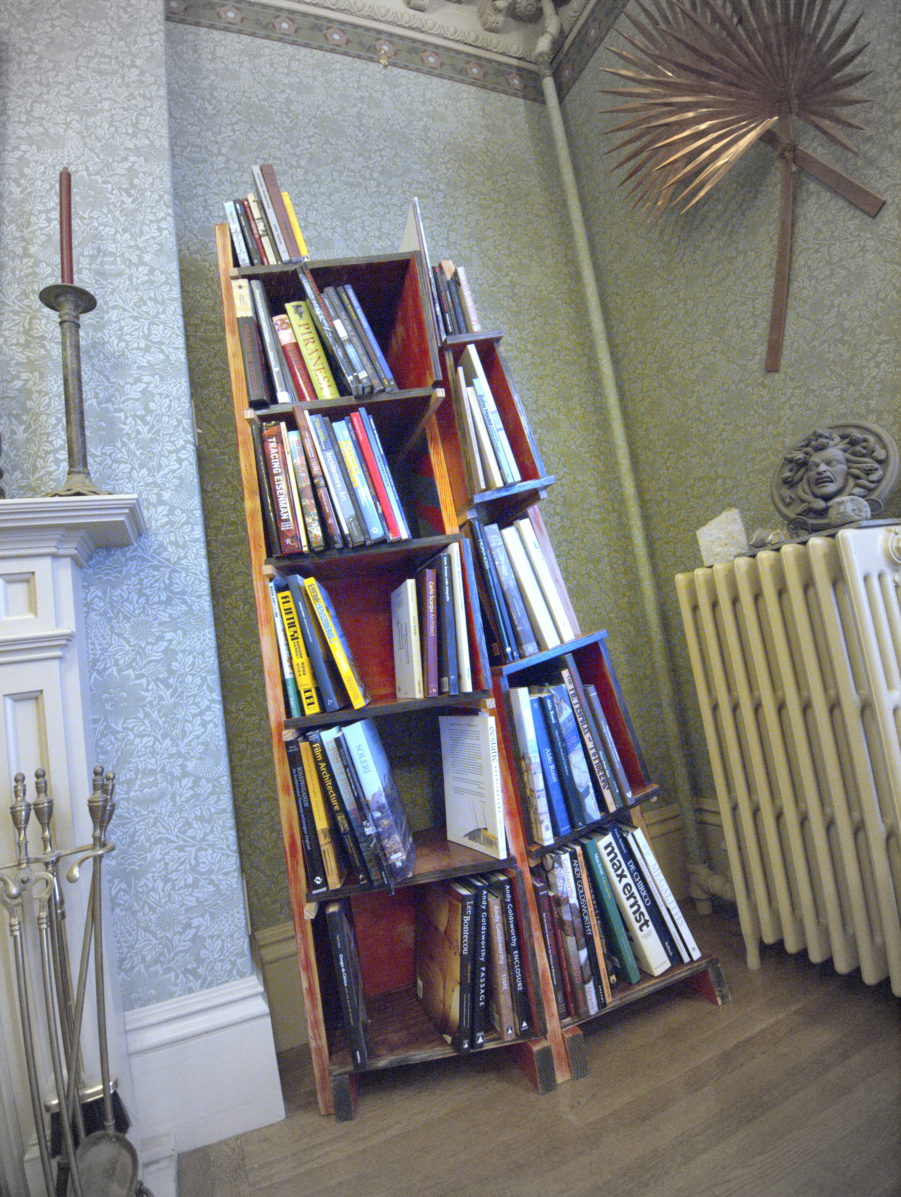 Not-A-Bookshelf Bookshelf (2010) completed & stocked