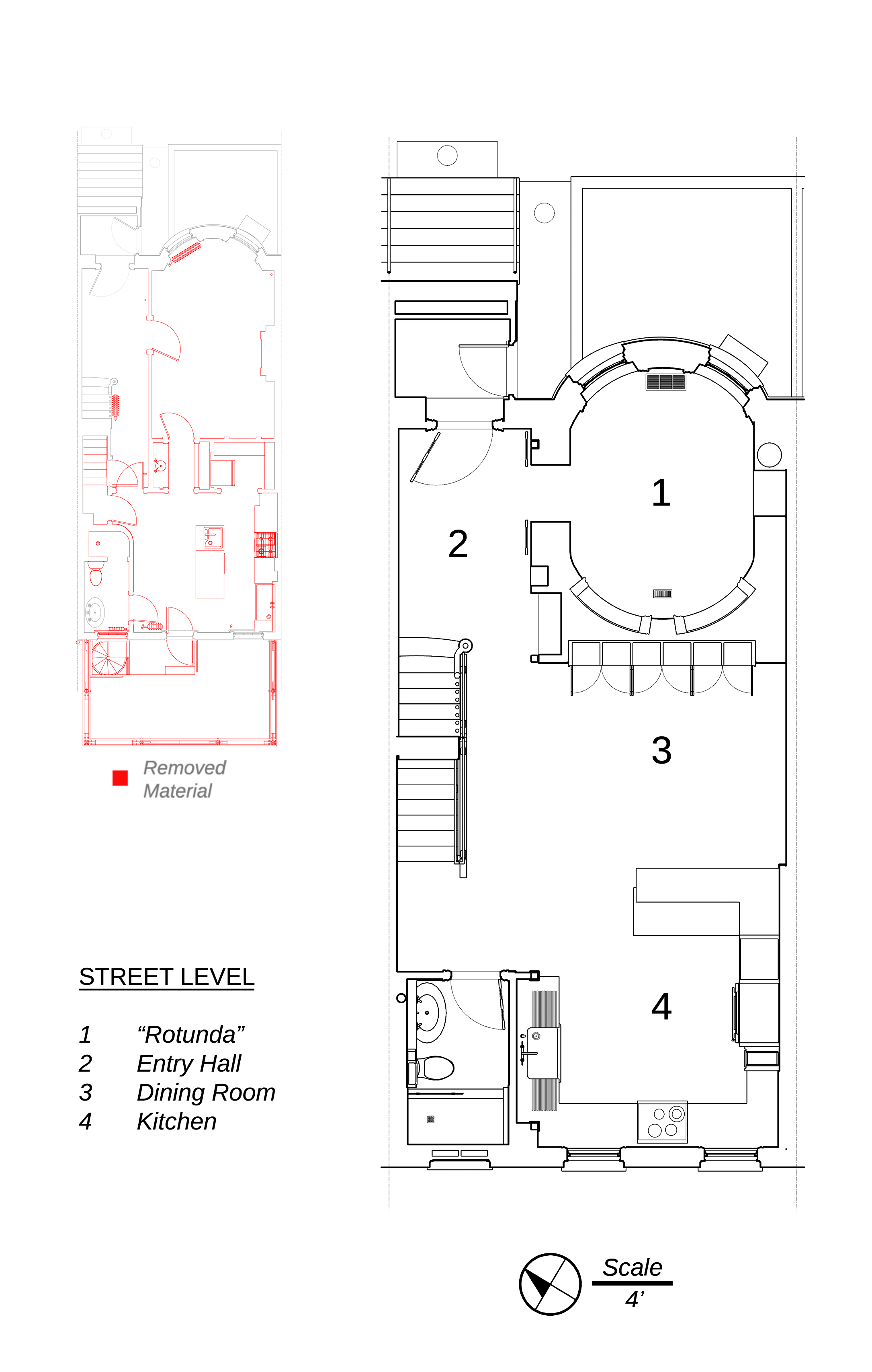 Street Level Plan - click to go to Plans & Elevations album