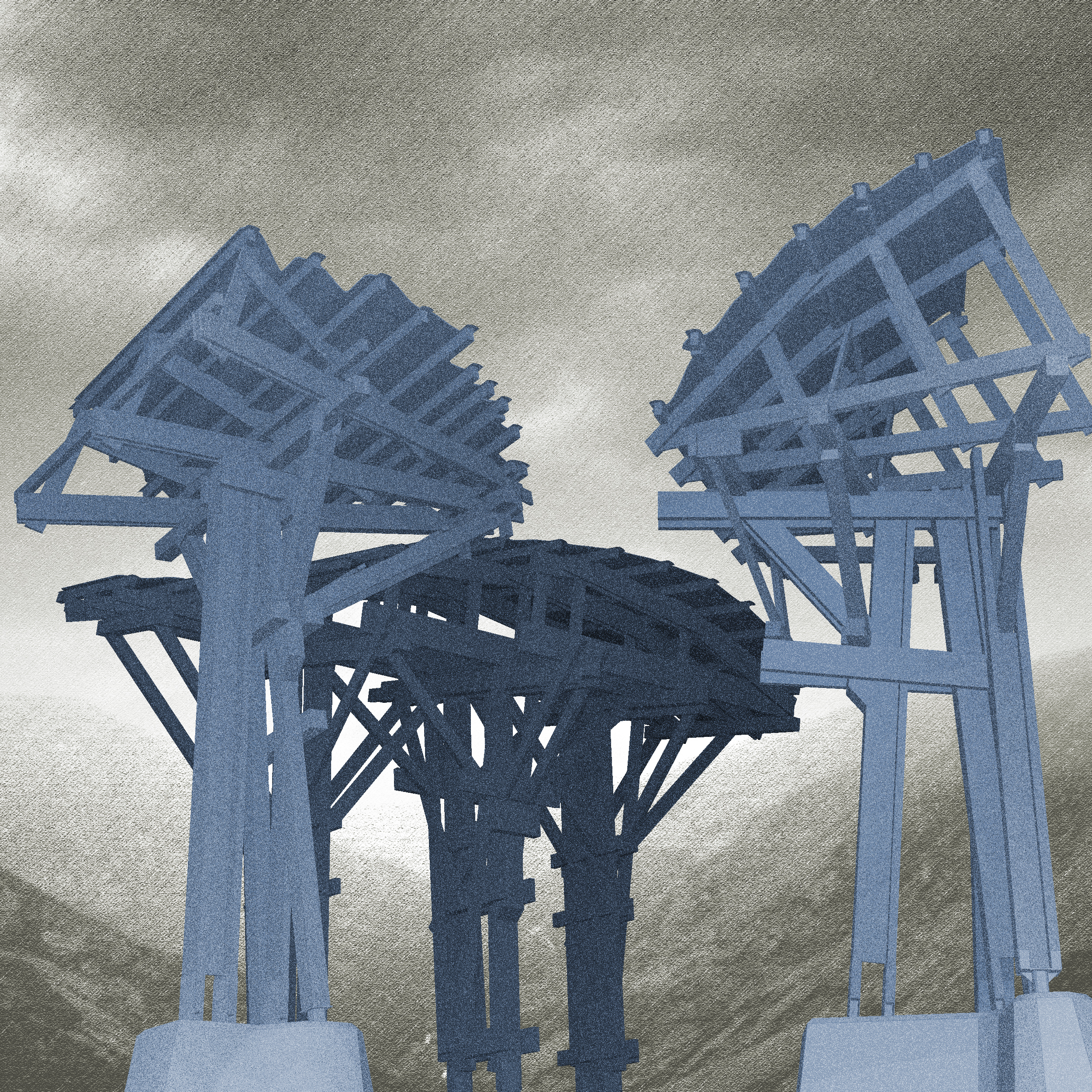 Future Monument (2009) test rendering